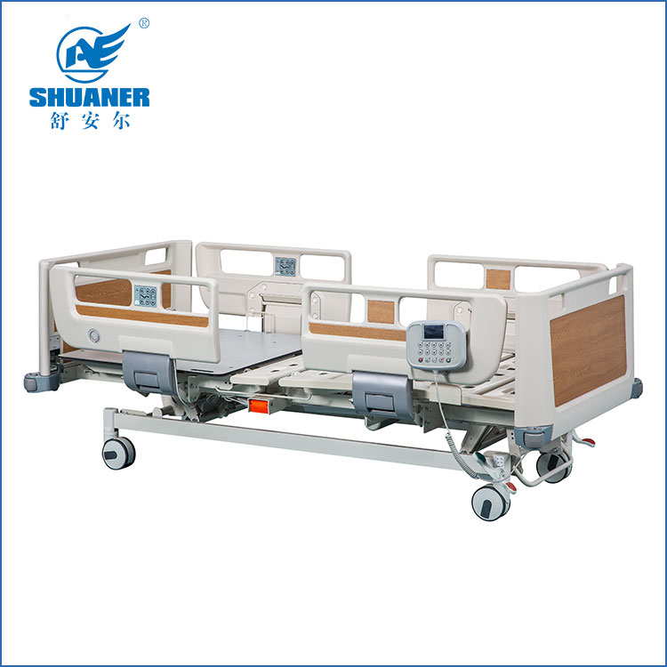 Quinque-Function Abs Parte odit Electric Hospitalis Bed (CPR)